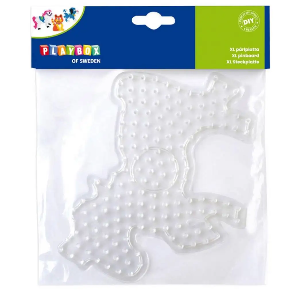 Playbox: XL zažehlovacia korálková podložka – 1 kus (tvar mačky, psa alebo koňa) kép 3