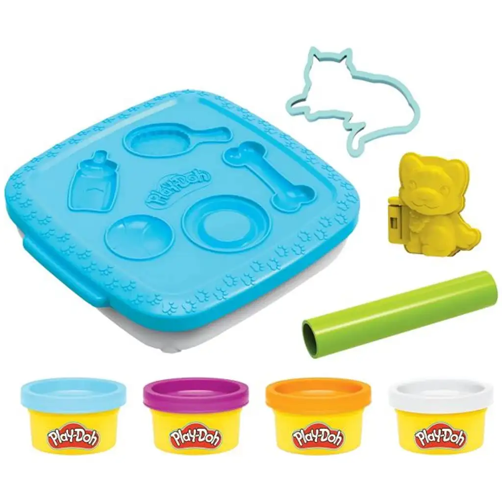Play-Doh: Create n Go zvieracia plastelínová sada - Hasbro kép 2