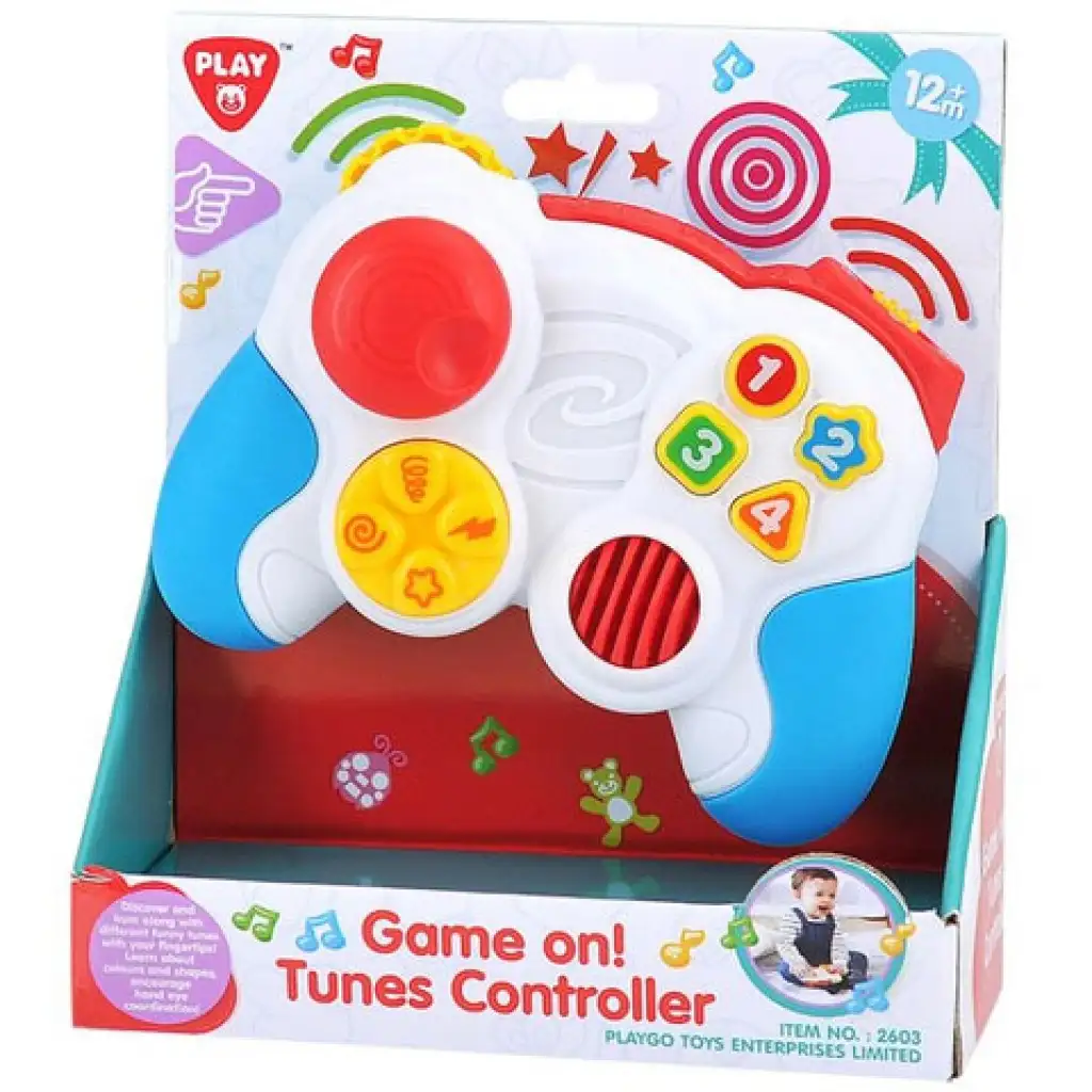 Playgo: Játékra fel! zenélő kontroller bébijáték kép 1