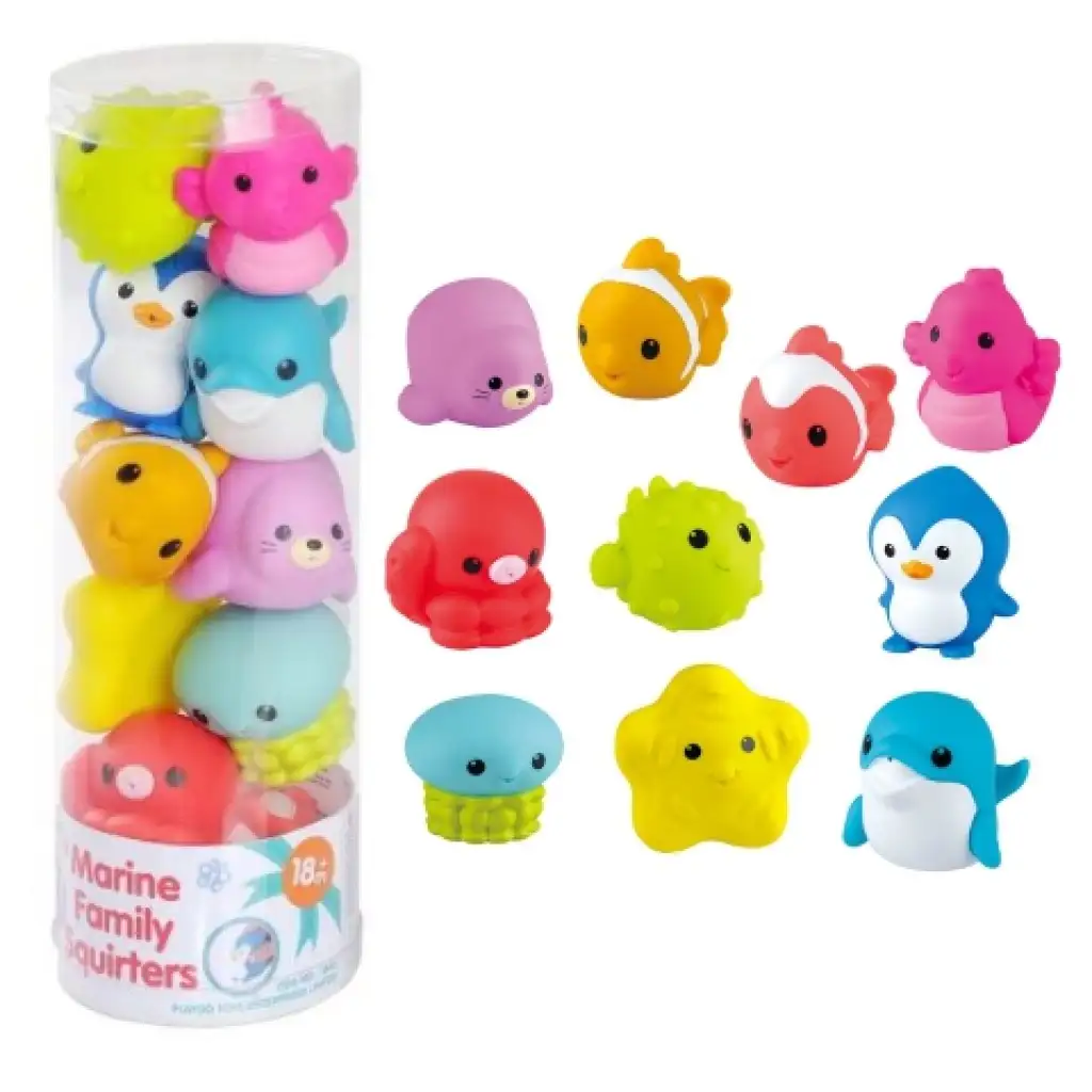 Playgo: Mäkké vodné zvieratá striekajúce vodu kép 1