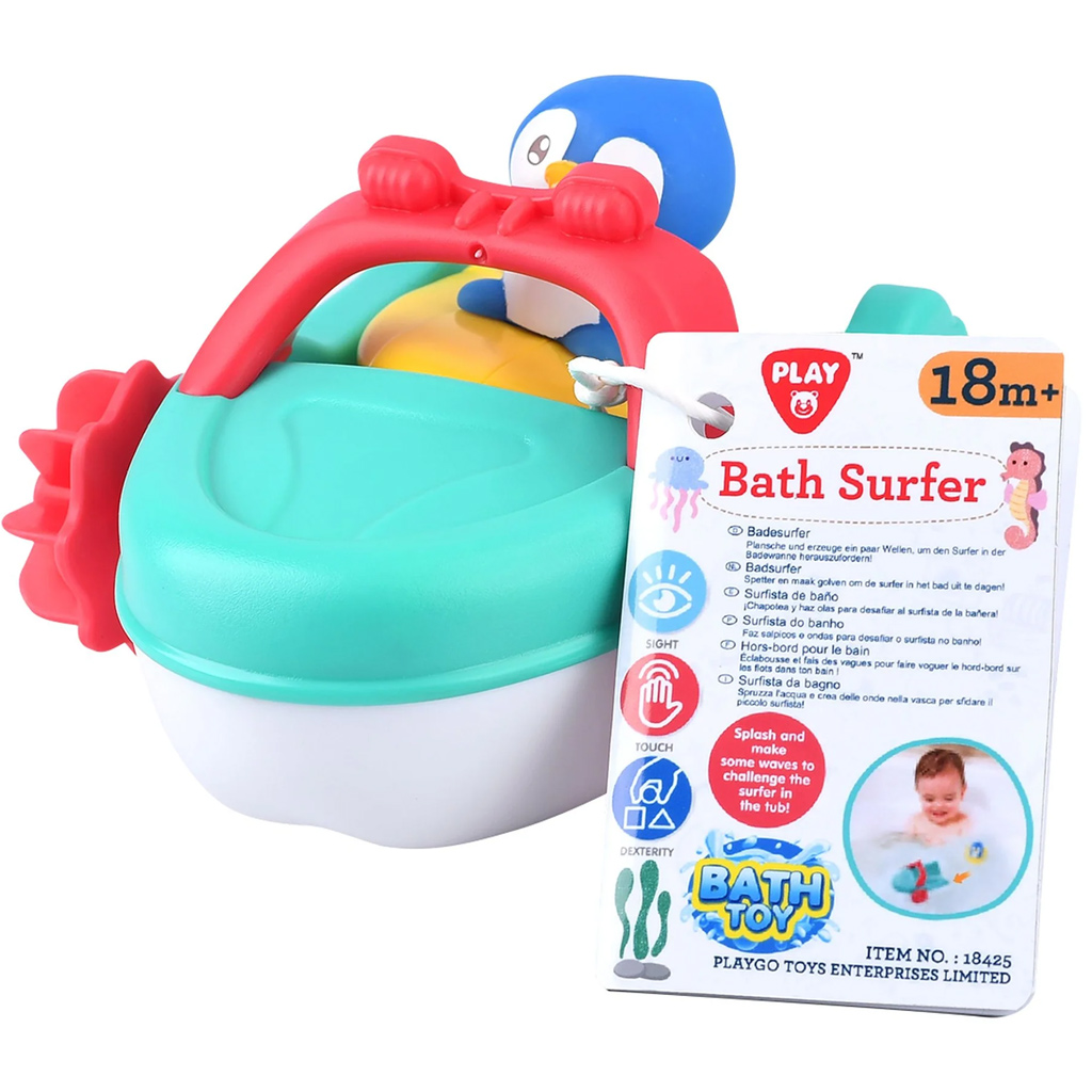 Playgo: Pingvin vo vani s motorovým člnom kép 2