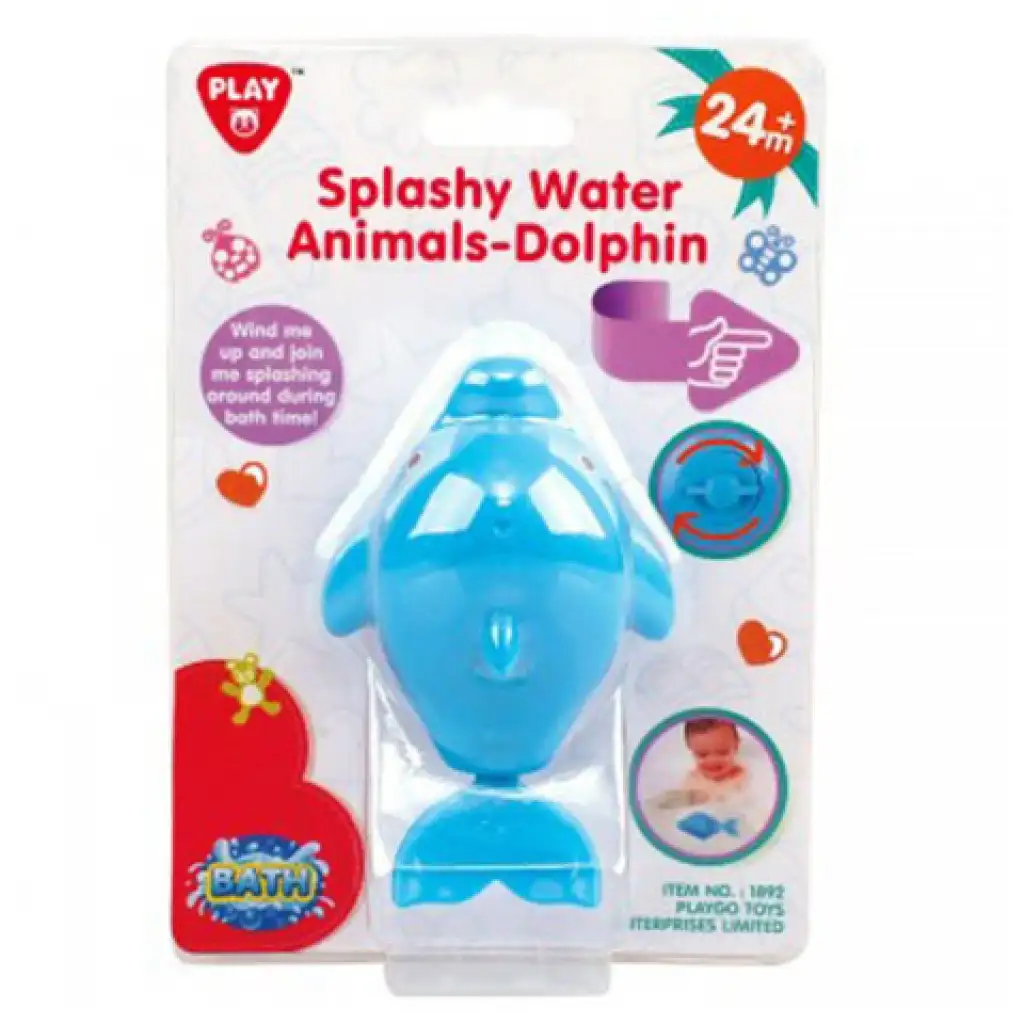 Playgo: Usmievavý delfín, hračka do kúpeľa