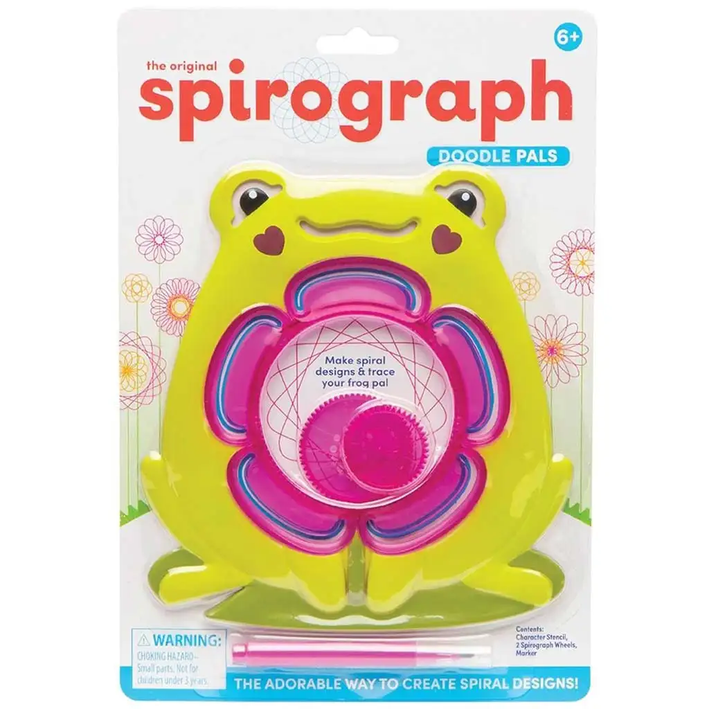 Spirograph: Rajz pajtik kreatív szett - Béka kép 1