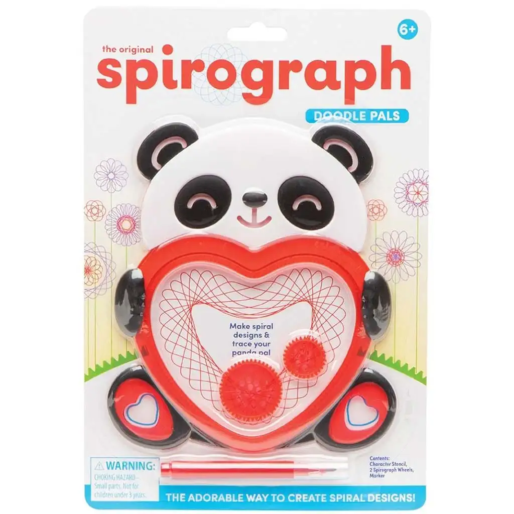 Spirograph: Rajz pajtik kreatív szett – Panda kép 1