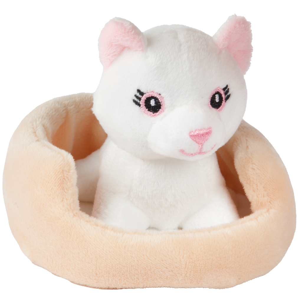 Roztomilé plyšové zvieratká s pelíškom v rôznych prevedeniach 1 ks kép 3