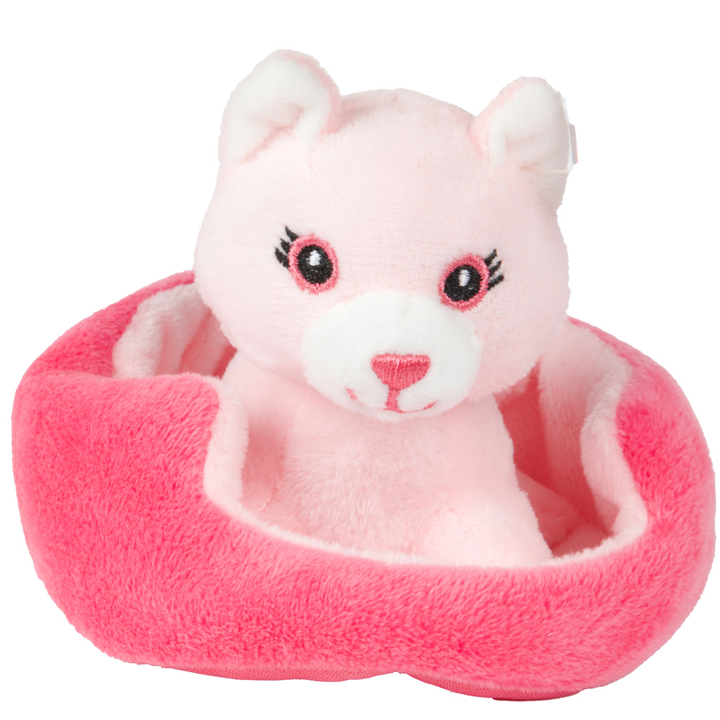 Roztomilé plyšové zvieratká s pelíškom v rôznych prevedeniach 1 ks kép 4