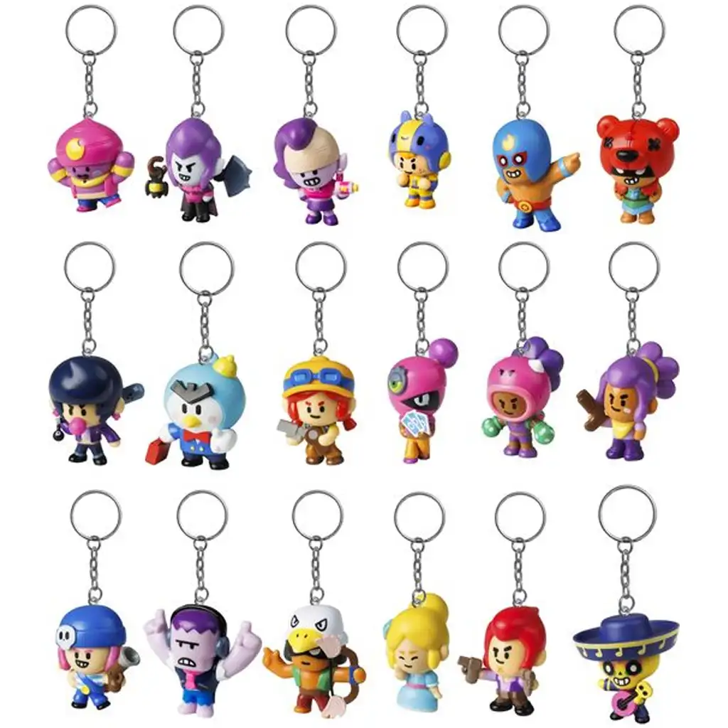 Zberateľská prekvapivá kľúčenka Brawl Stars 1ks kép 2