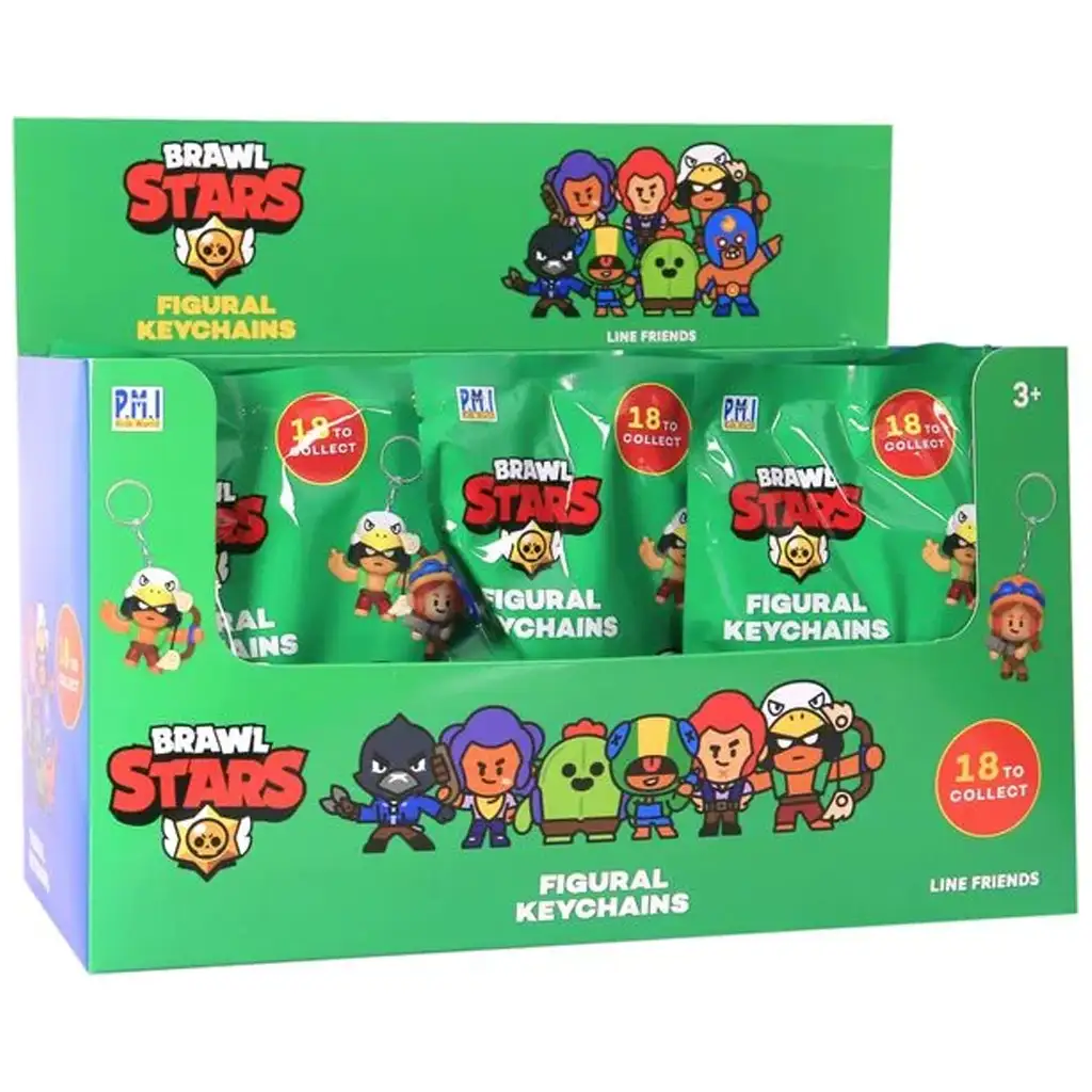 Zberateľská prekvapivá kľúčenka Brawl Stars 1ks