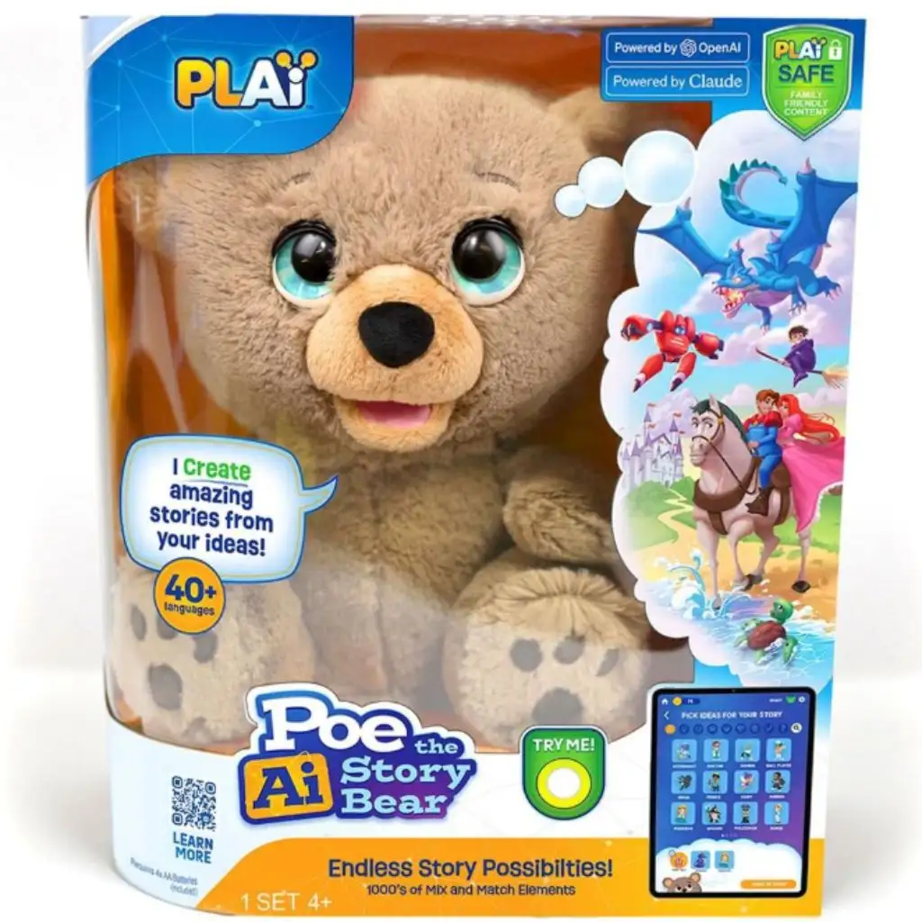 Poe, rozprávajúci AI medveď kép 2