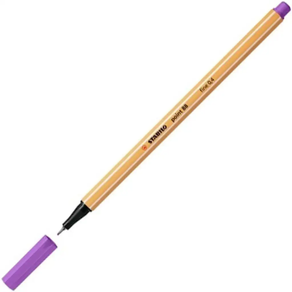 Stabilo: Point 88 popisovač vo farbe slivky