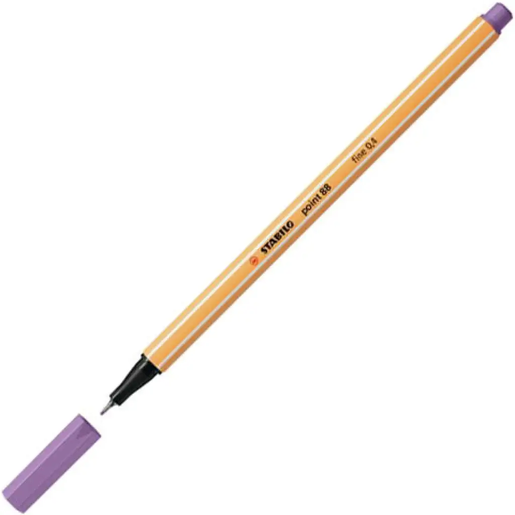 Stabilo: Point 88 sivo-fialový popisovač