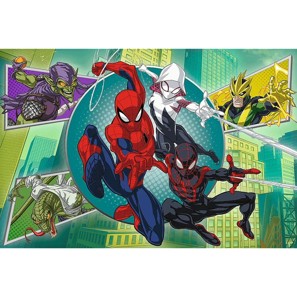 Spider-Man a priatelia 100-dielne puzzle – Trefl kép 2