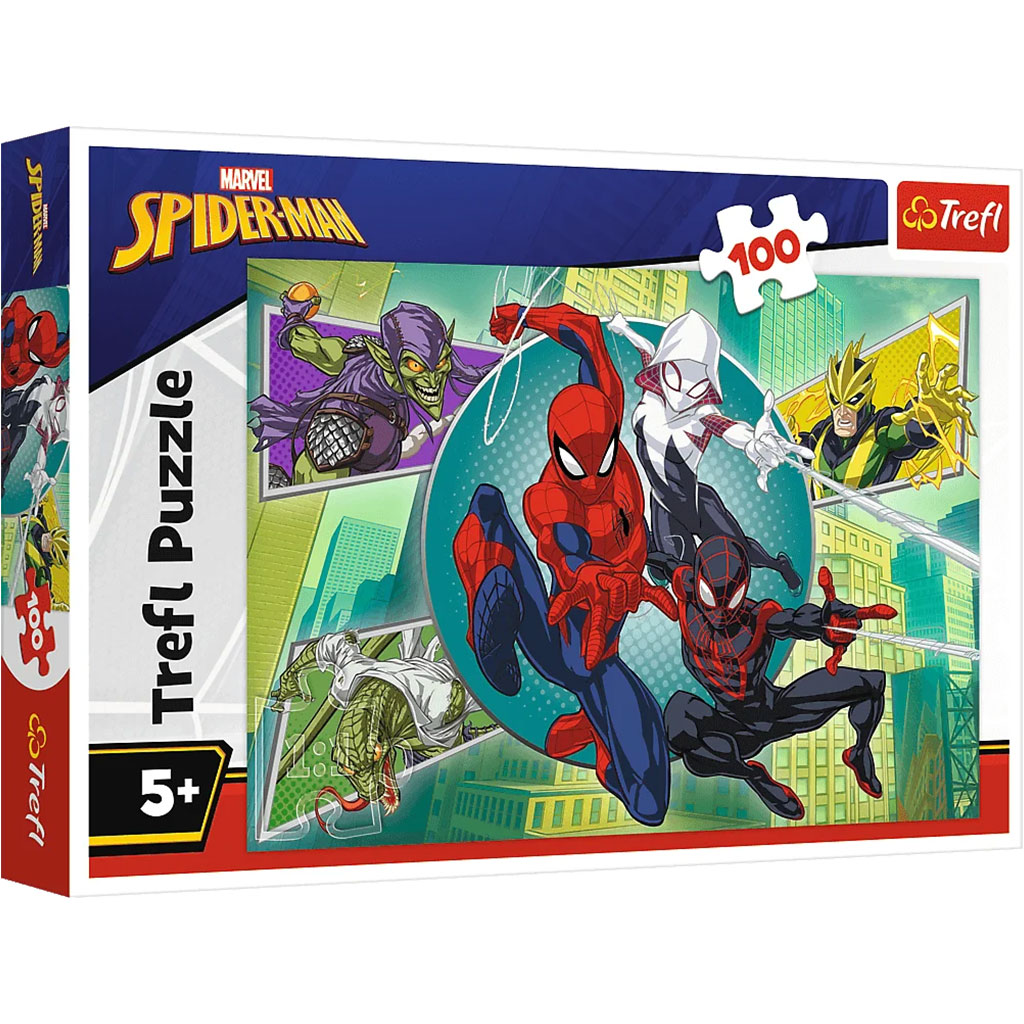 Spider-Man a priatelia 100-dielne puzzle – Trefl