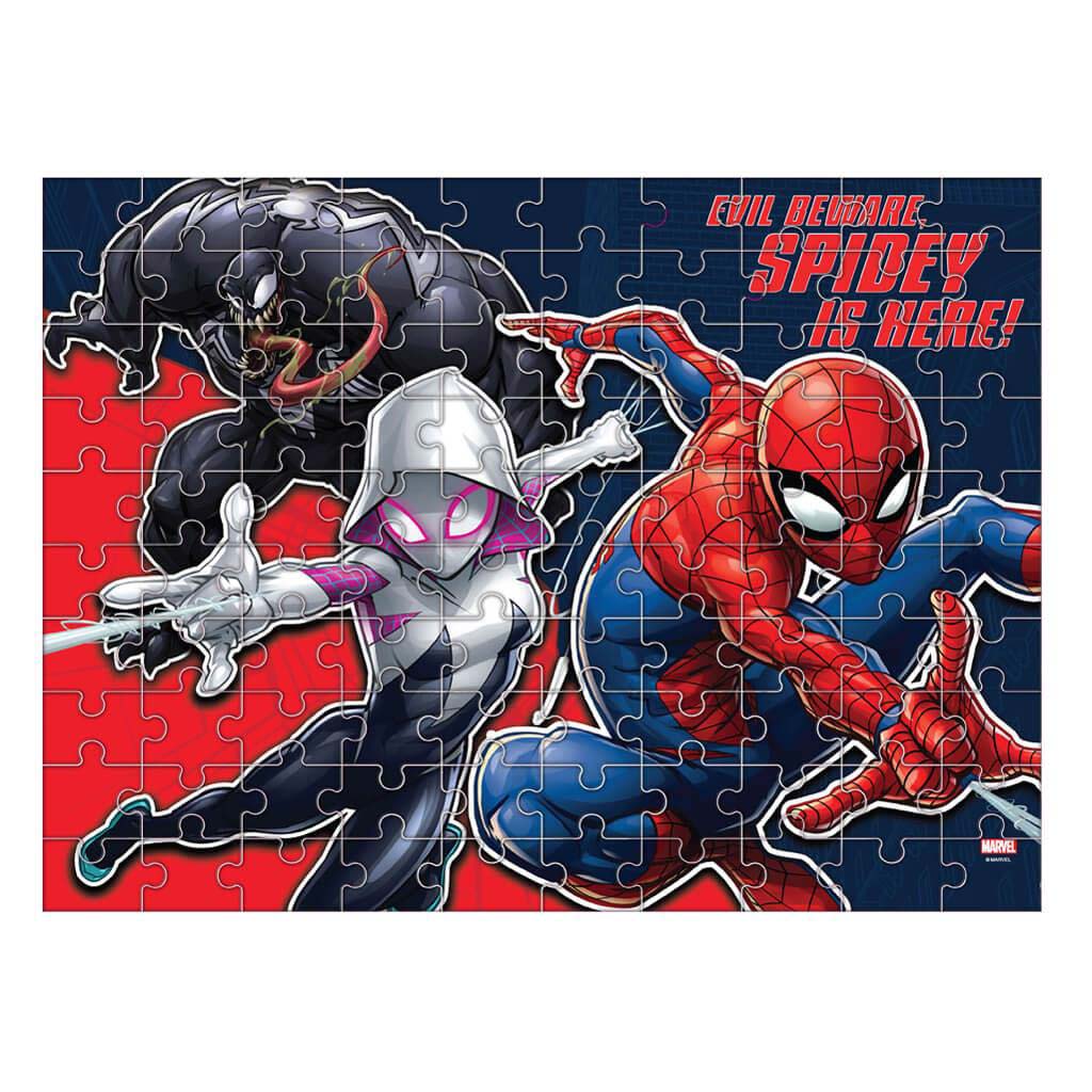 Luna: Marvel Spider-Man 100-dielne puzzle svietiace v tme kép 2