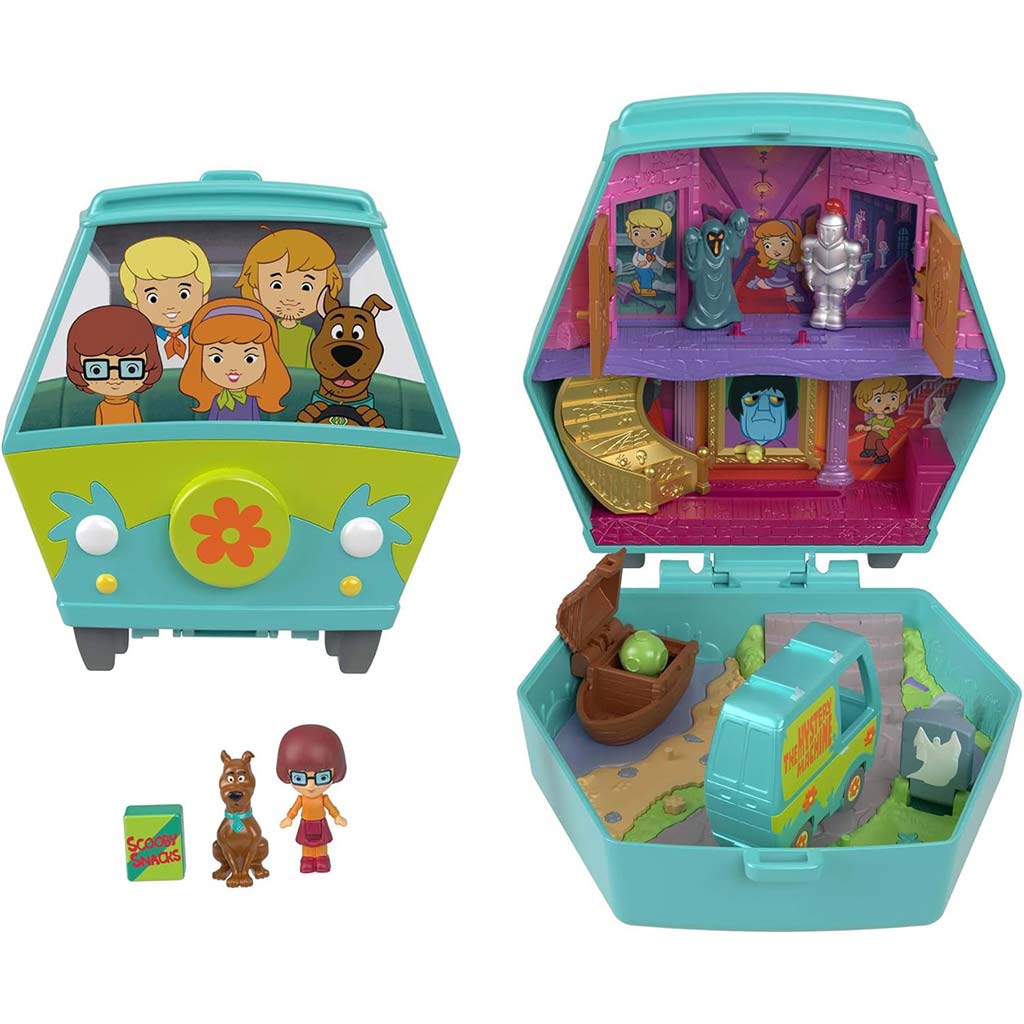 Polly Pocket Scooby Doo herná sada - Mattel kép 2