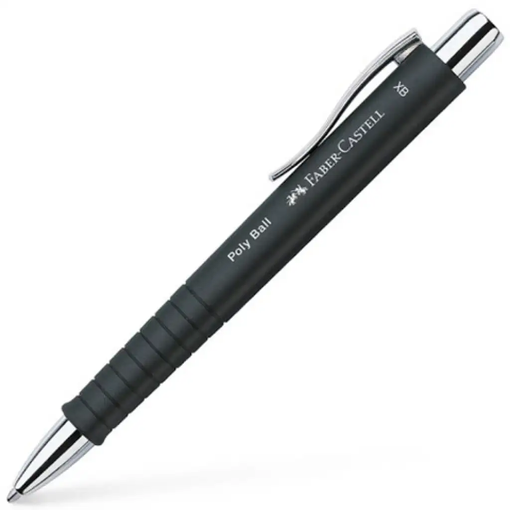 Faber-Castell: Poly Ball XB golyóstoll fekete kép 1