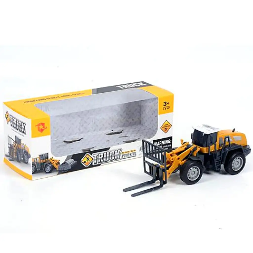 Pracovný stroj s čelným nakladačom a vidlicami 16 cm