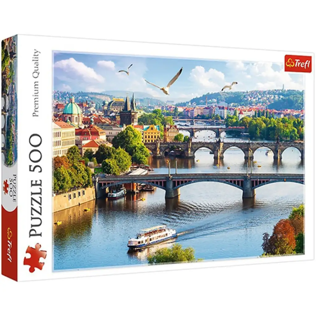 Praha, Česko 500 dielne puzzle - Trefl