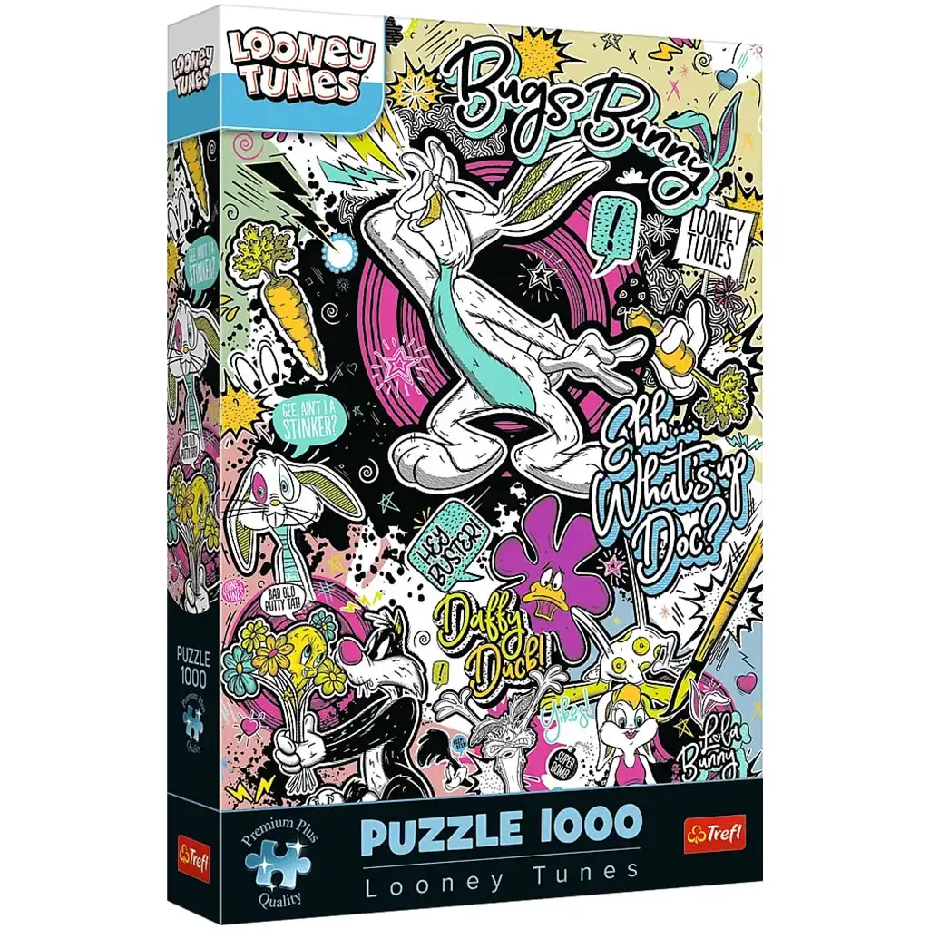 Bláznivé melódie 1000-dieliková prémiová plus puzzle - Trefl kép 1