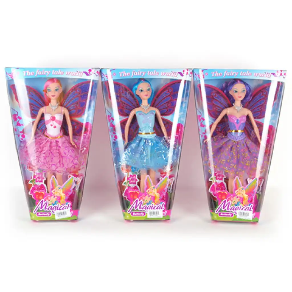 Princezná víla, bábika s krídlami, viaceré varianty kép 1
