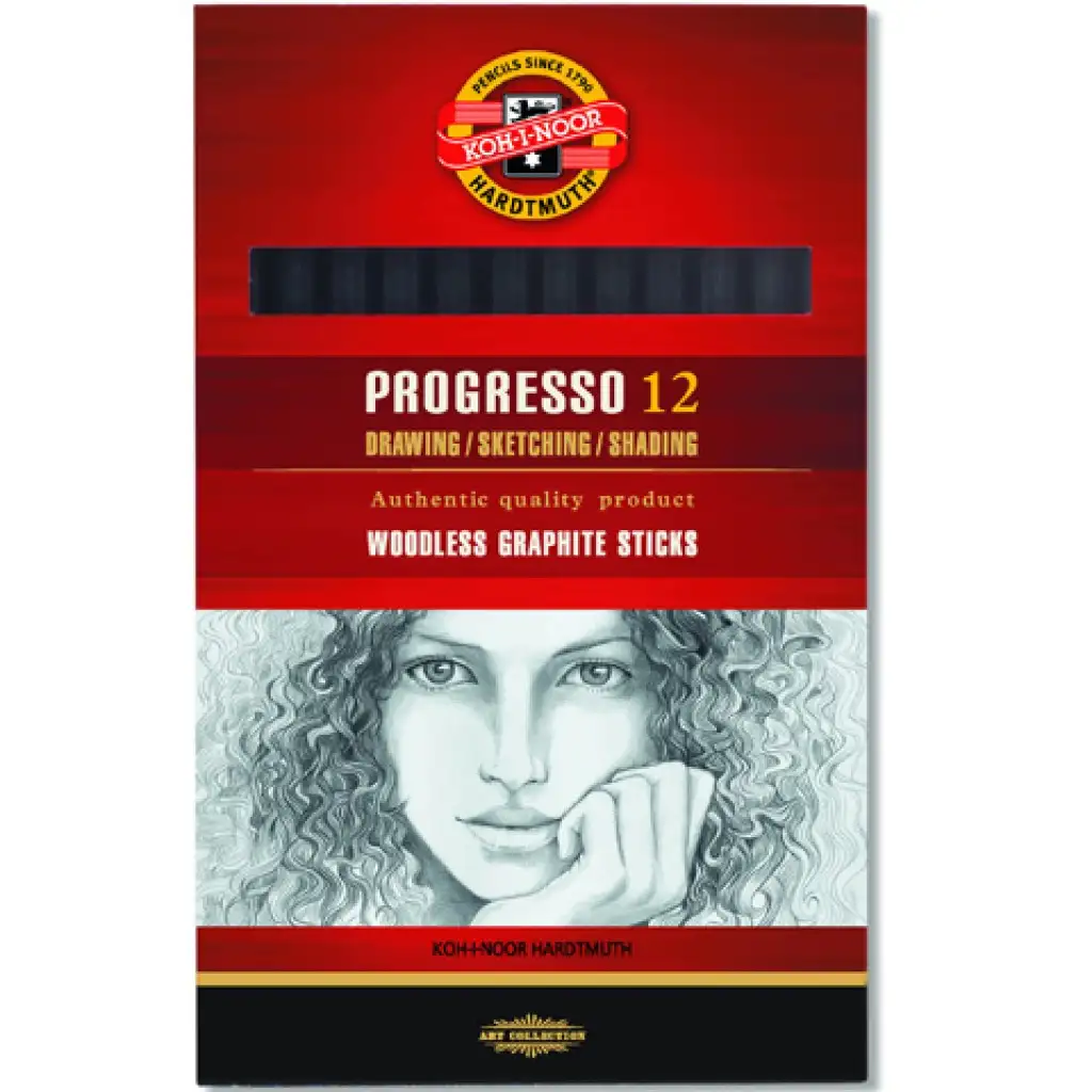 ICO: Grafitové ceruzky Progresso 8911/2B Koh-I-Noor 12ks/bal