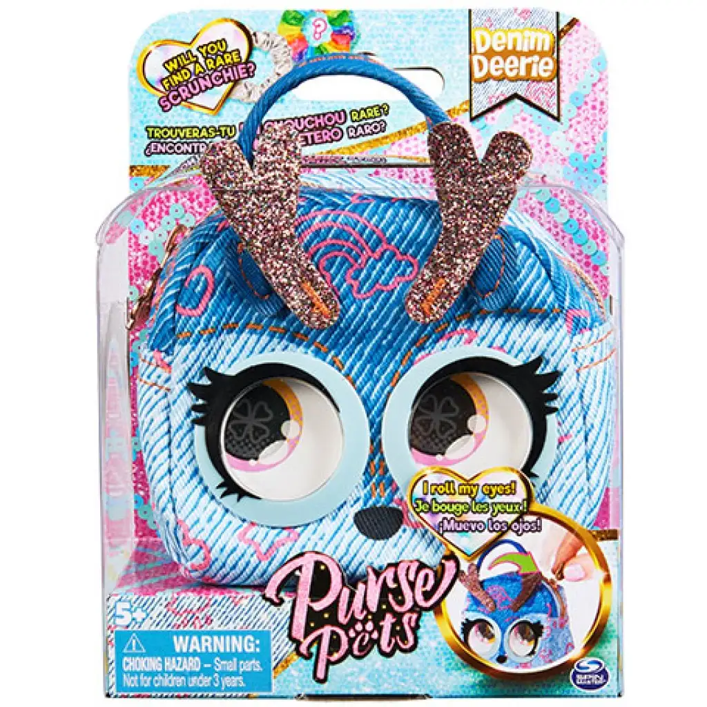 Purse Pets: Denim Deerie Micro taška - Spin Master