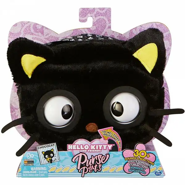 Purse Pets: Hello Kitty Chococat interaktívna taška - Spin Master (maď.jaz.)
