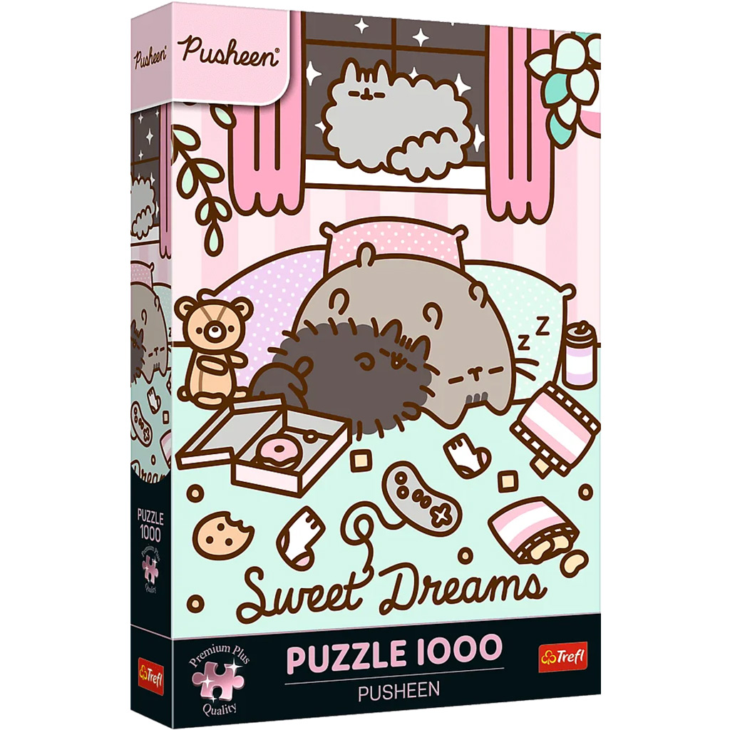 Pusheen sladké sny 1000-dieliková prémium plus quality puzzle - Trefl