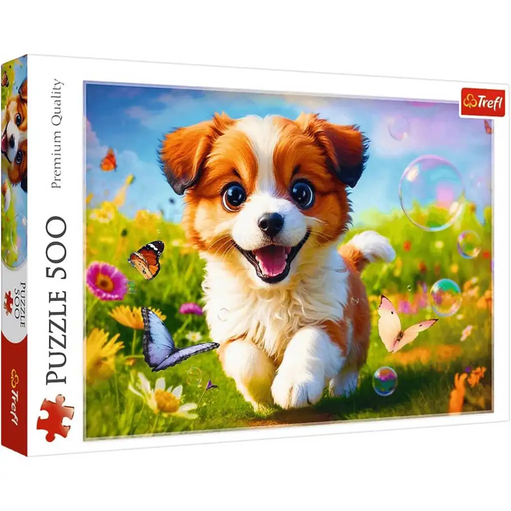 Šťastné šteniatko 500-dielne puzzle - Trefl