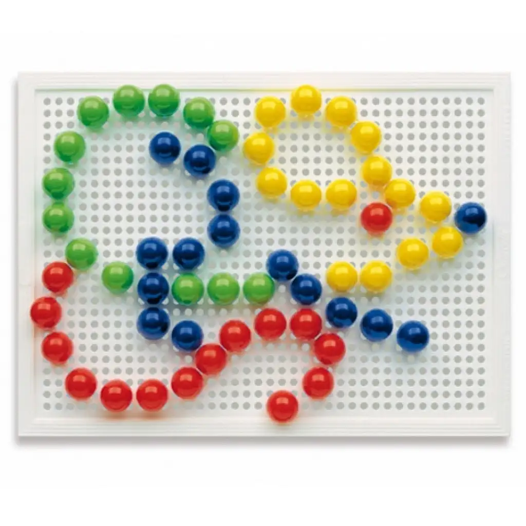 Quercetti: Mozaika FantaColor basic 60 hríbikov