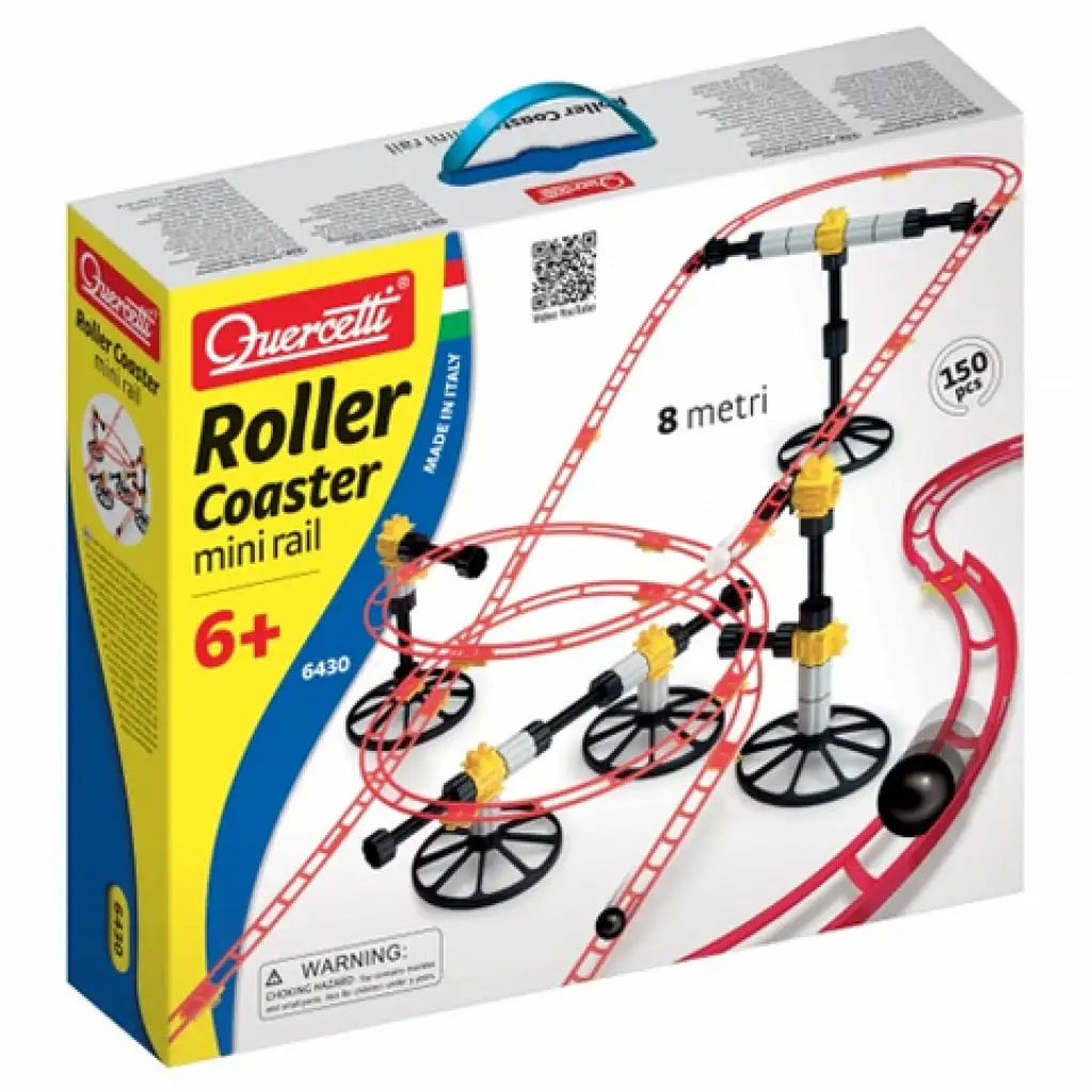 Quercetti: Mini guľôčková dráha 8m