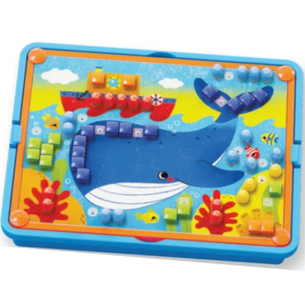 Quercetti: Fanta Color Cards Zvieratá kreatívny set bodiek