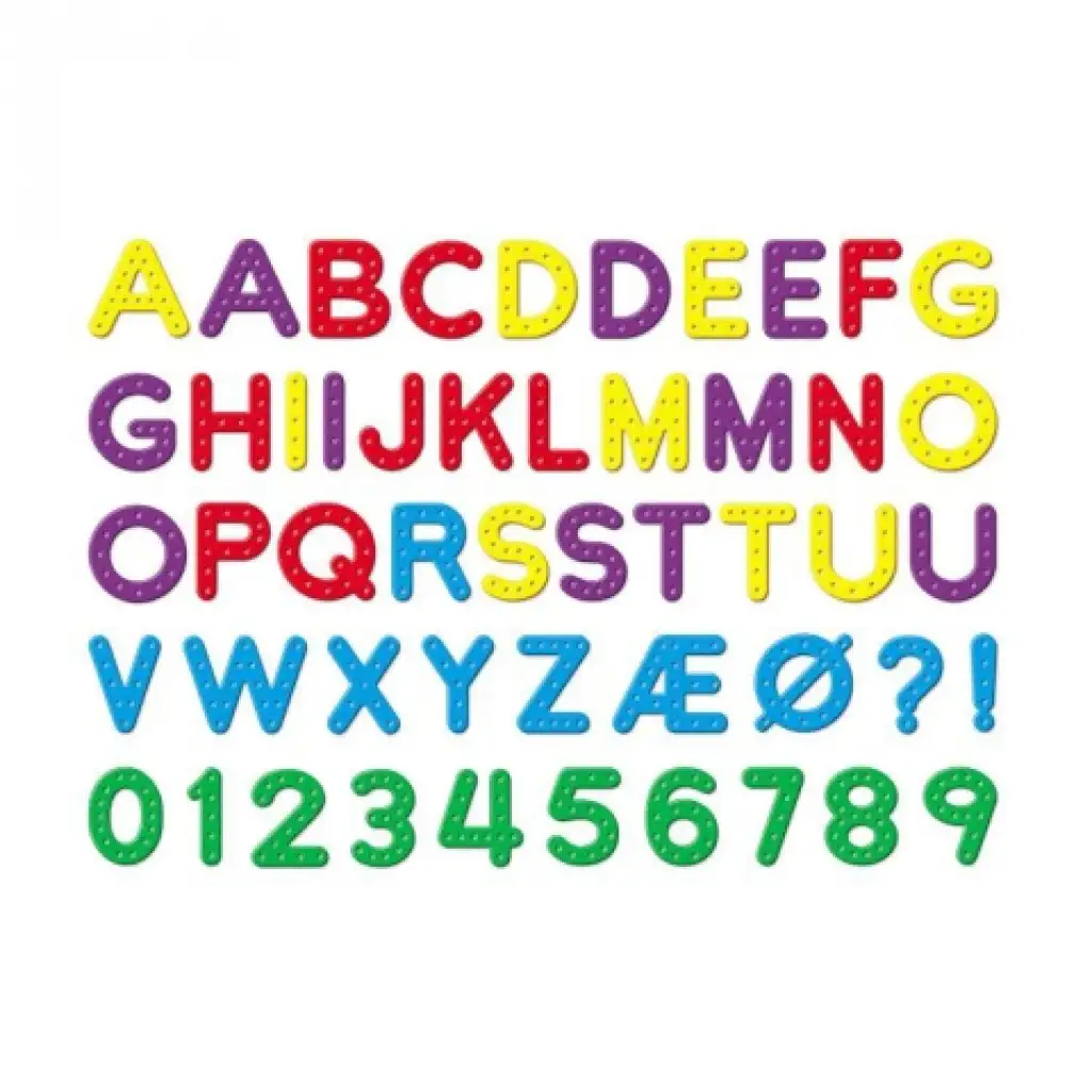 Quercetti: Filó set písmen a číslic