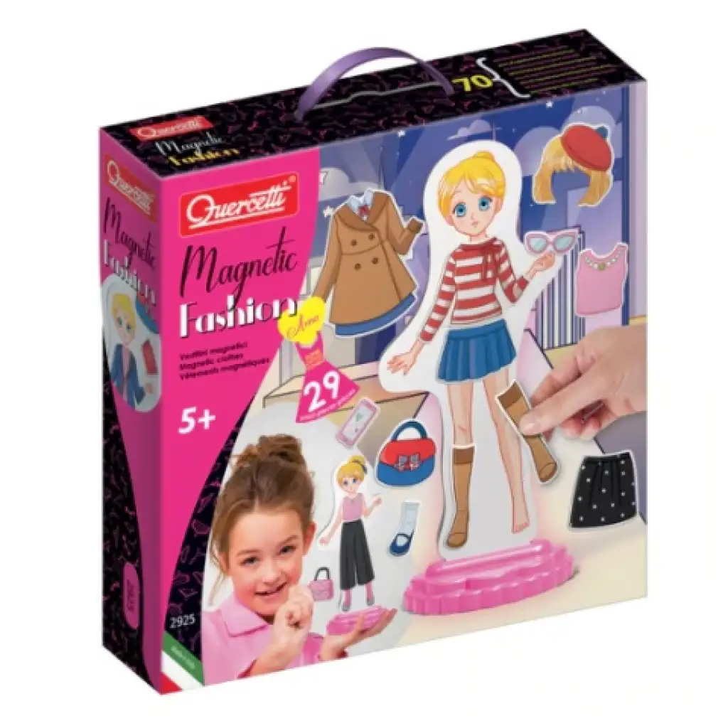 Quercetti: Magnetická hračka na obliekanie - Anna kép 1