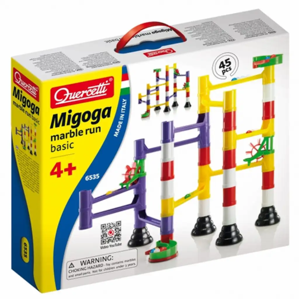 Quercetti: Migoga Guľôčková dráha 45ks