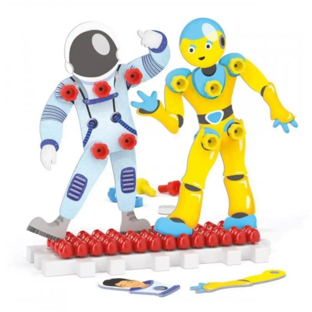 Quercetti: Montessori bábky 3 dielny set