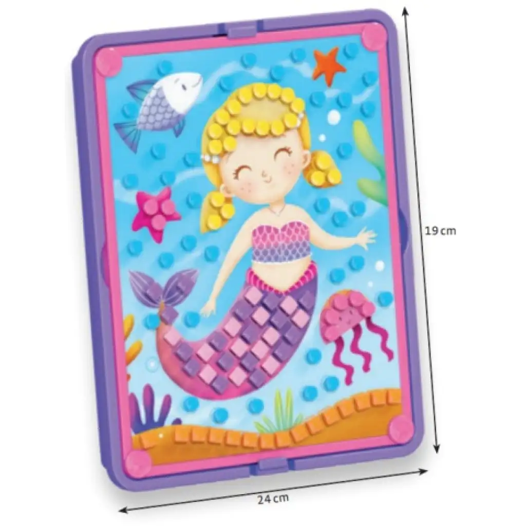 Quercetti: Mosaic Pin 300 dieln set Víla