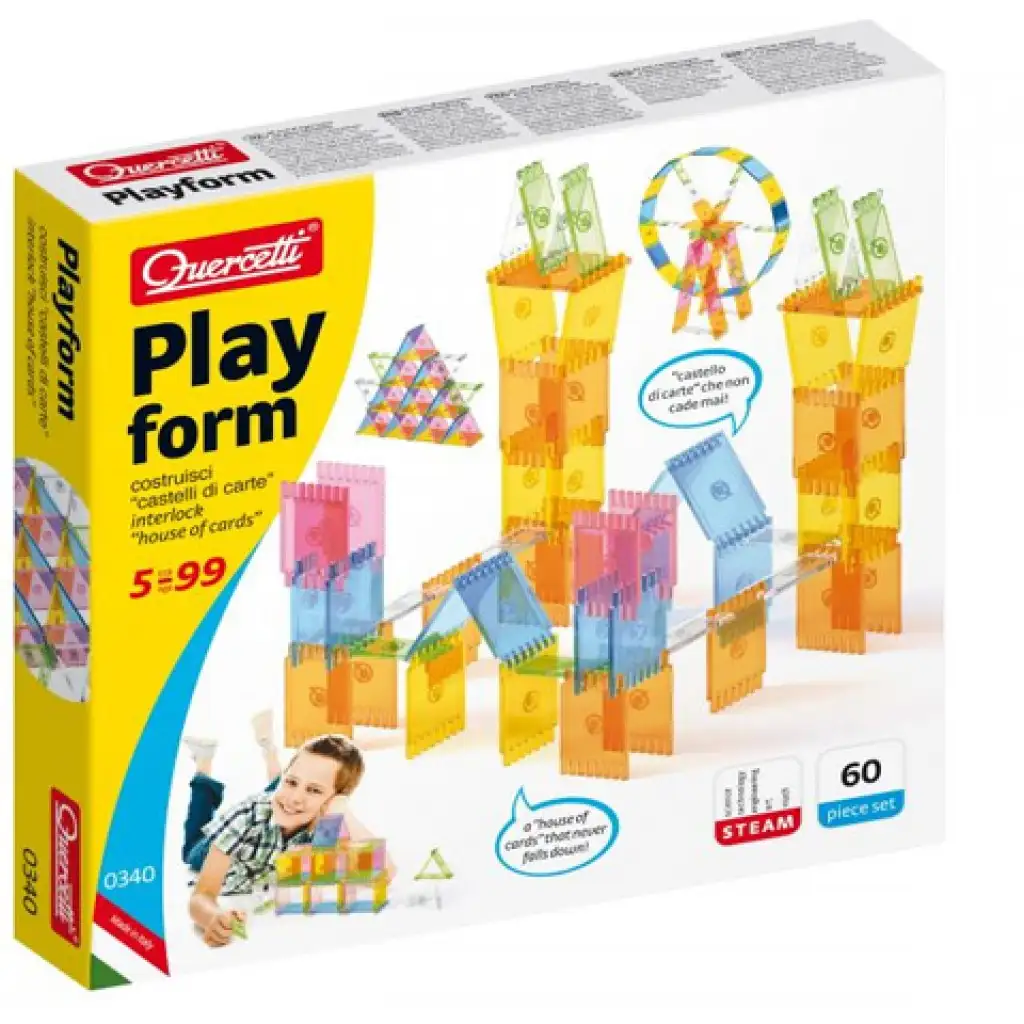 Quercetti: Playform stavebnica s panelmi