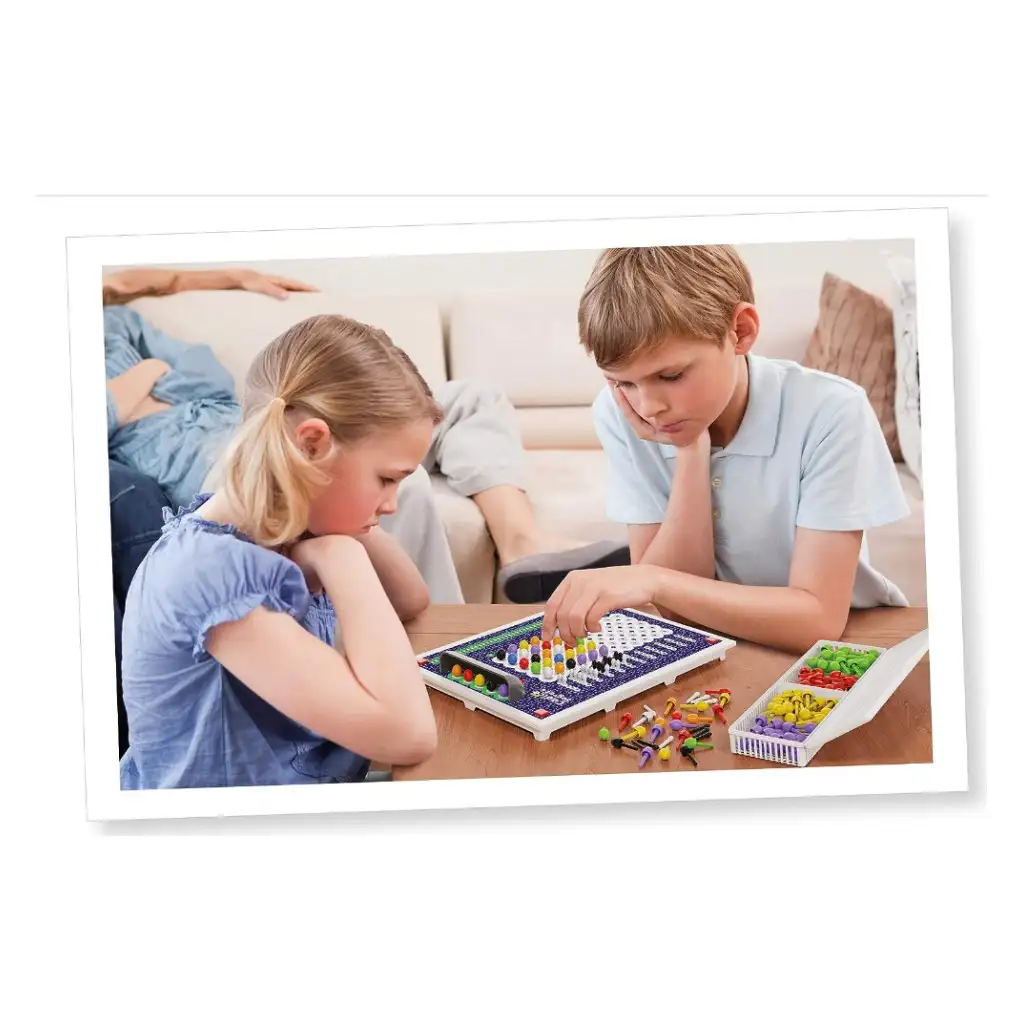 Quercetti: Tajný kód masterlogika 2 v 1 logická hra kép 4