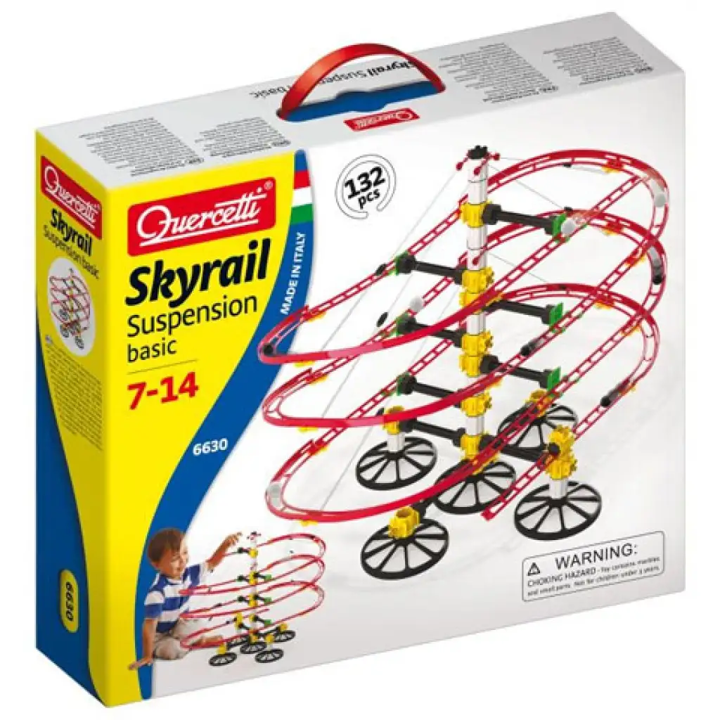 Quercetti: Skyrail guľôčkové ihrisko 5 metrov