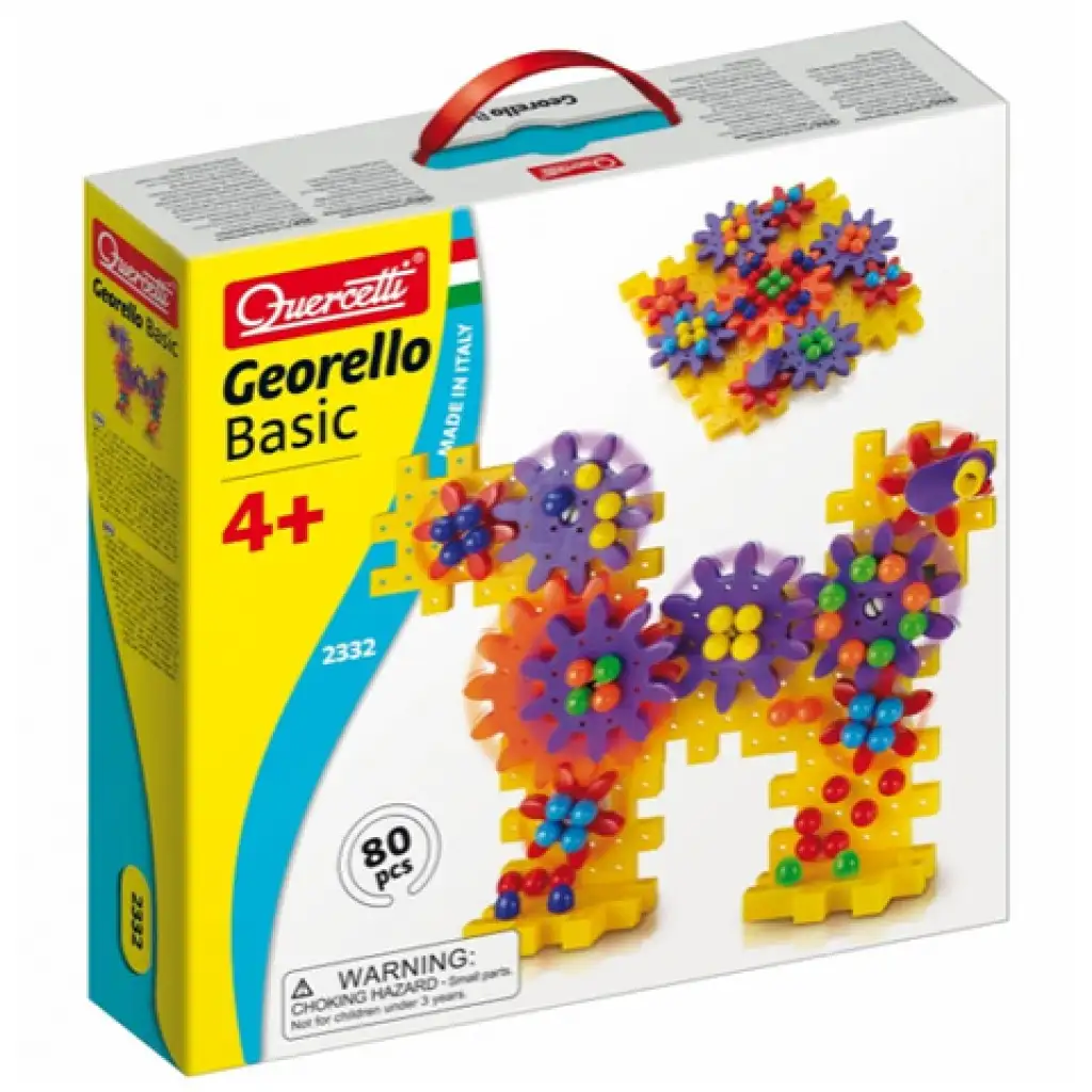 Quercetti: Georello Basic Mechanické prevody 80ks