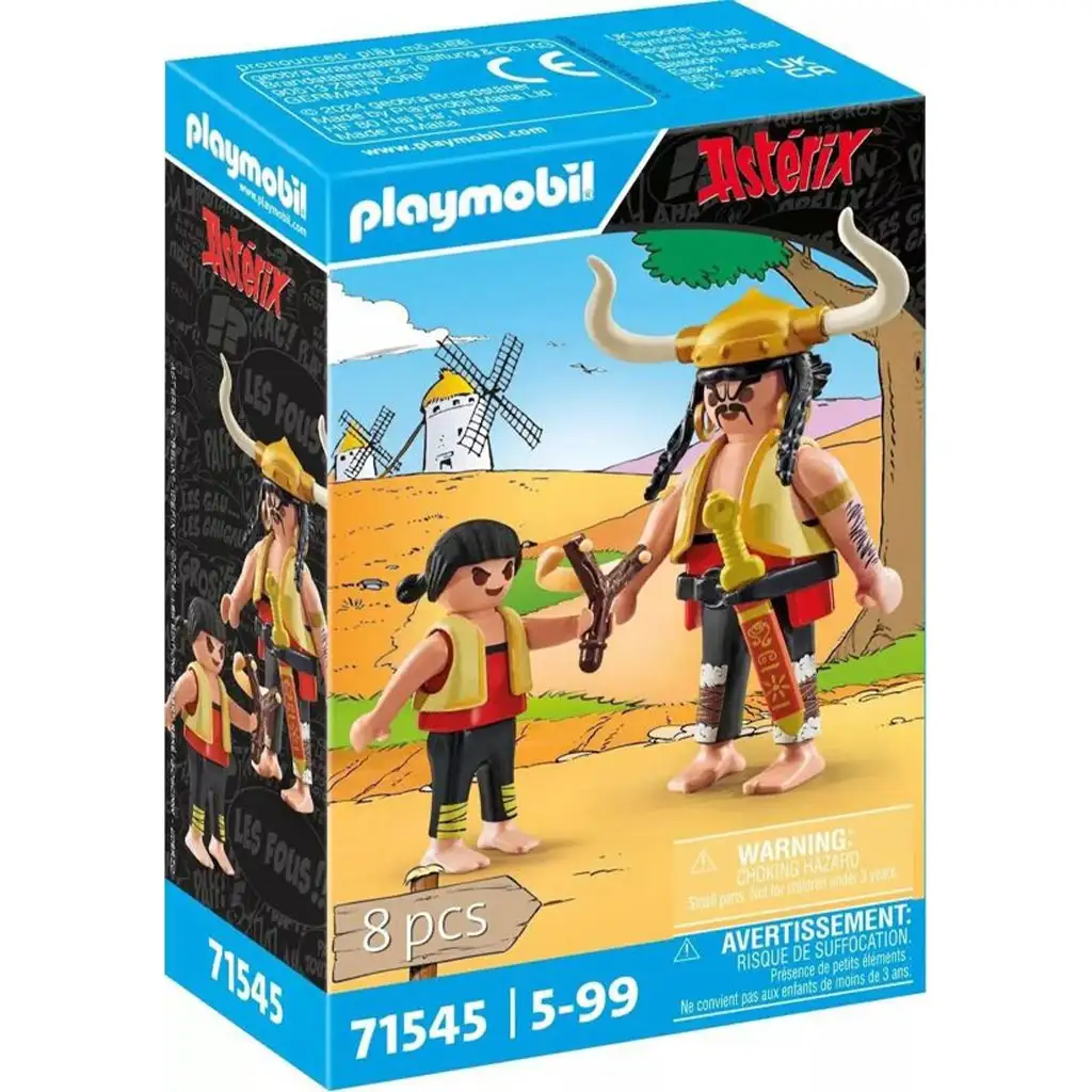 Playmobil: Asterix - Quibelez de Saporan és Pepe figurák (71545) kép 1