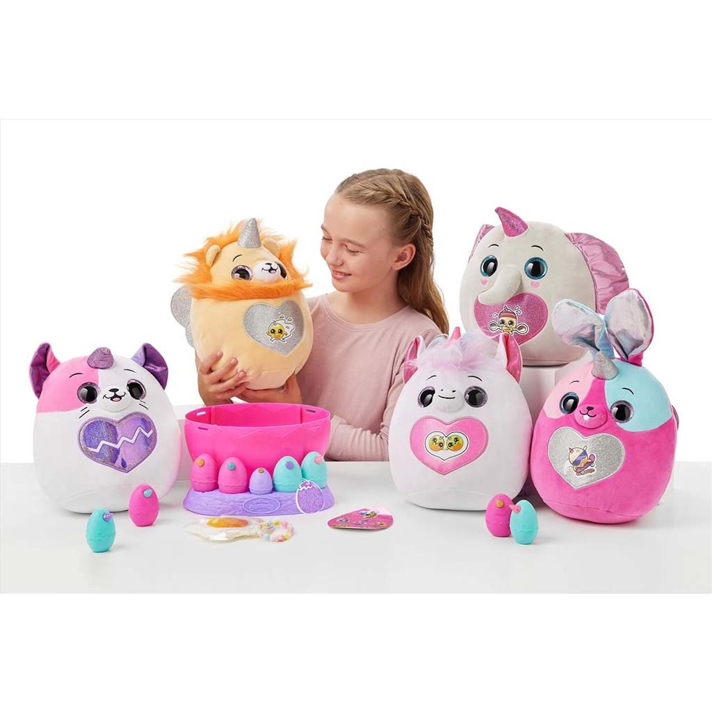 Rainbocorns: Eggzania prekvapivé vajíčko s plyšovou figúrkou v rôznych variantoch 1ks kép 14