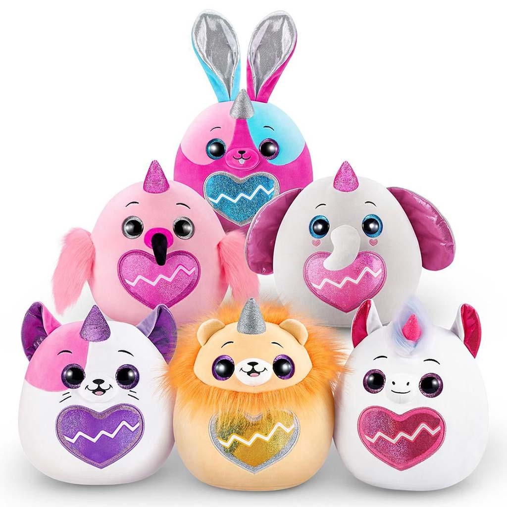 Rainbocorns: Eggzania prekvapivé vajíčko s plyšovou figúrkou v rôznych variantoch 1ks kép 2