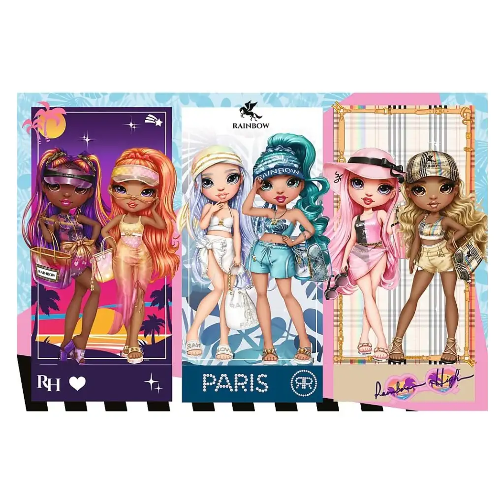 Rainbow High kamarátky 100-dielne puzzle - Trefl kép 2