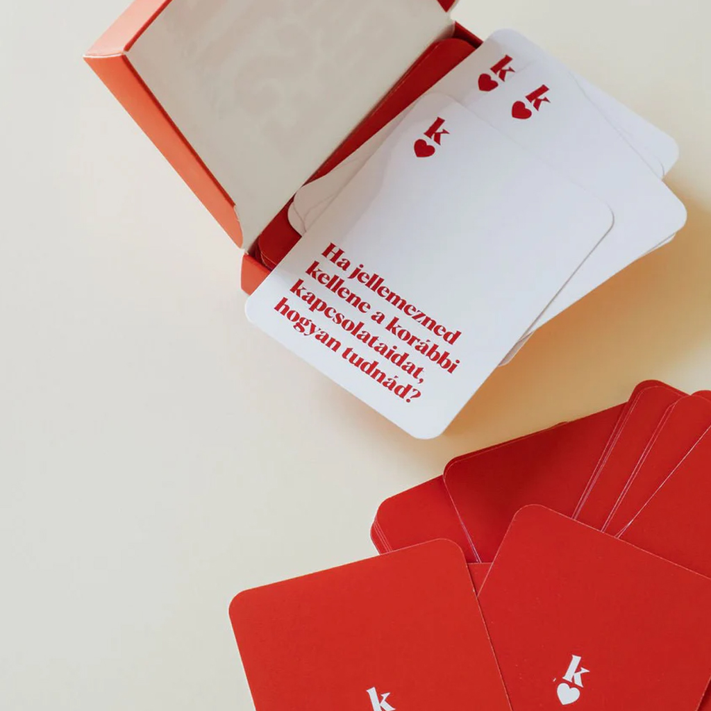 Obrys: Randevér este — Konverzačná kartová hra na prvé stretnutia kép 3