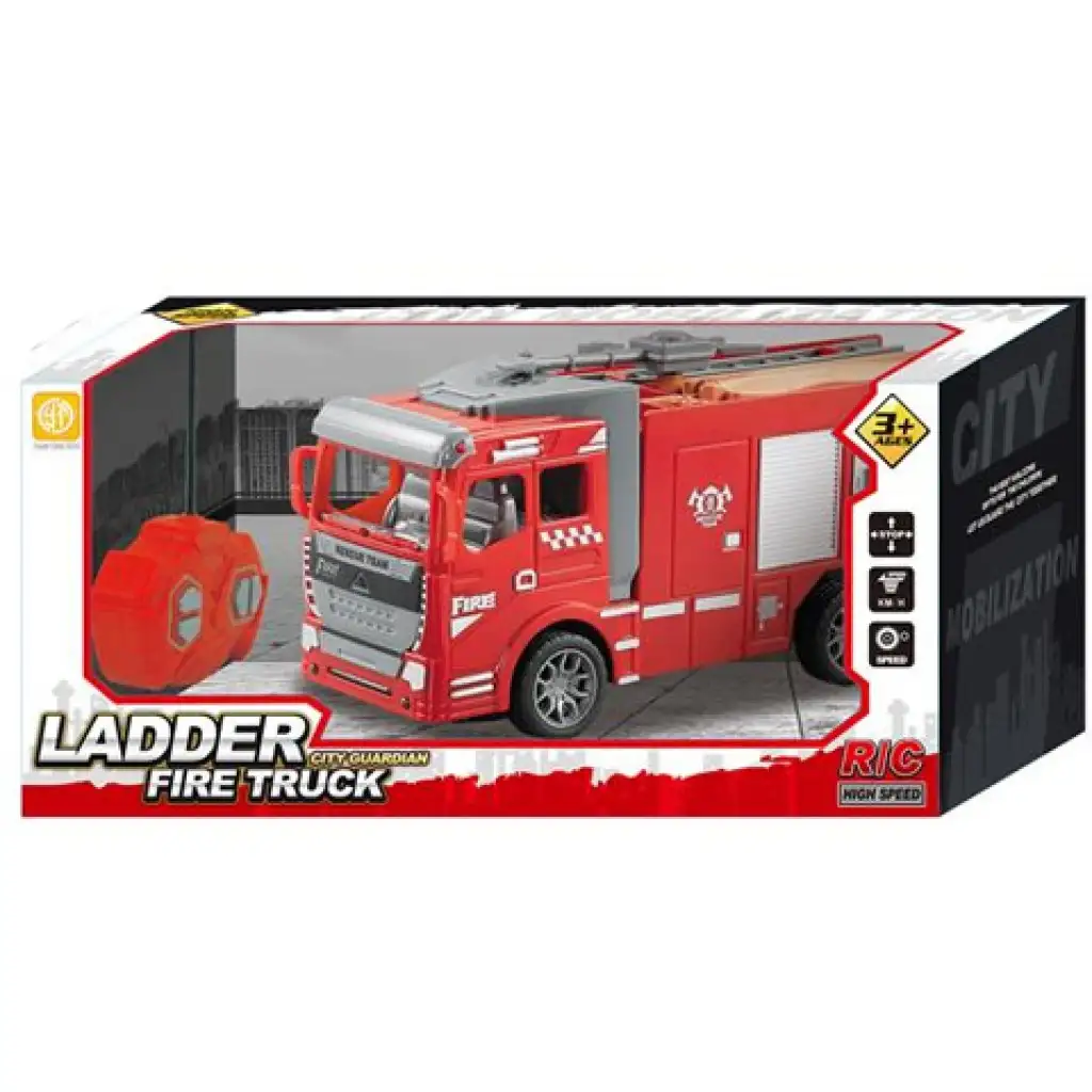 RC Hasičské auto na diaľkové ovládanie so svetlami 1/36