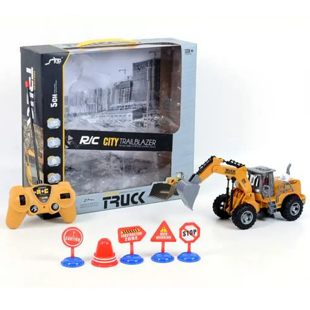 RC Bager, pracovný stroj na diaľkové ovládanie s 5 funkciami 1/30