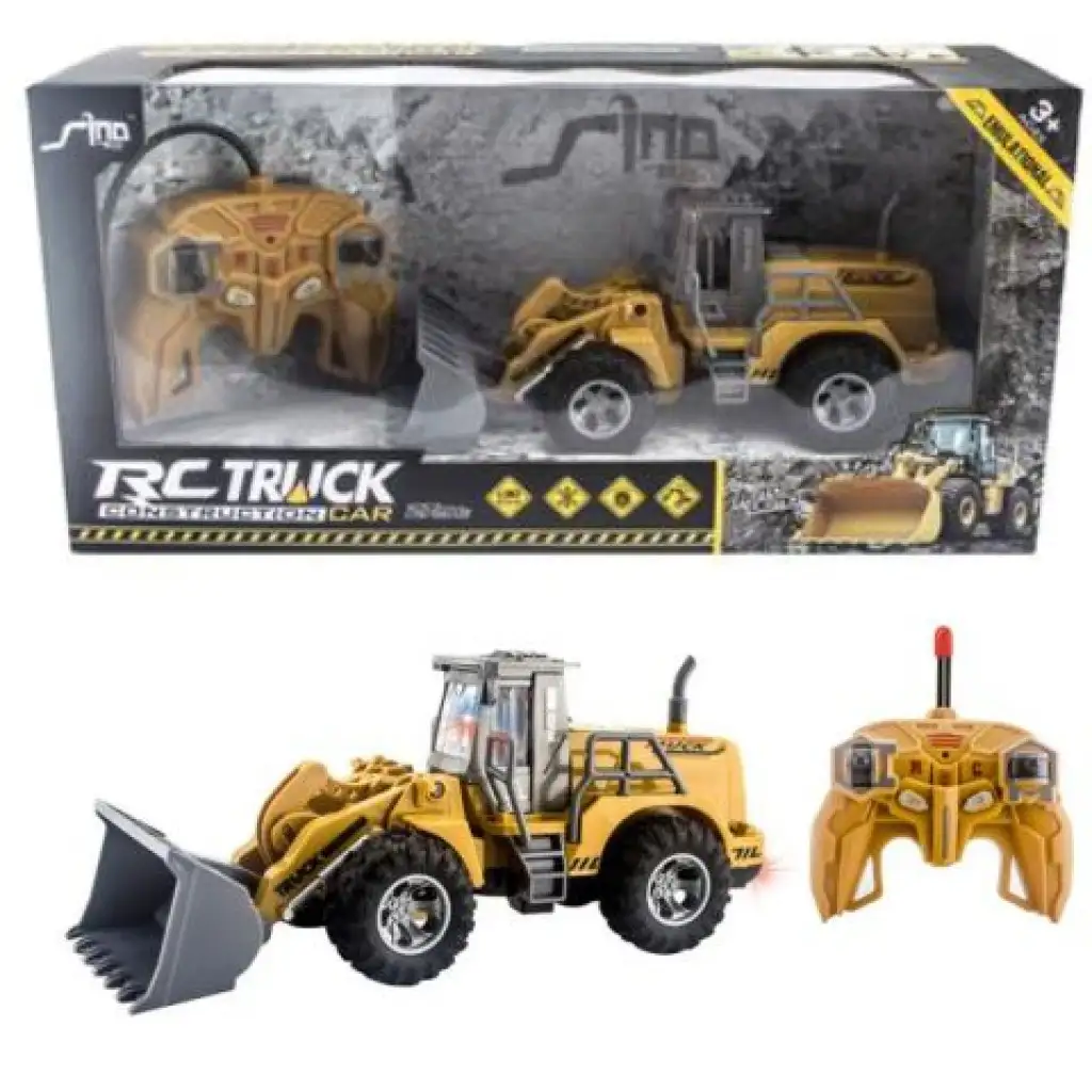 RC pracovný stroj, nakladač na diaľkové ovládanie so svetlom 1/30 27mHz