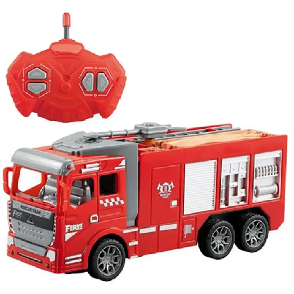 RC Távirányítós tűzoltóautó fényekkel 1/36 kép 2
